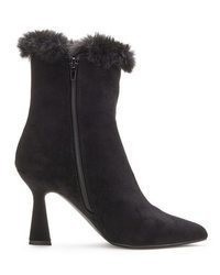 schwarze Wildleder Stiefeletten von LASCANA Belle Affaire