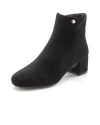 schwarze Wildleder Stiefeletten von Lascana