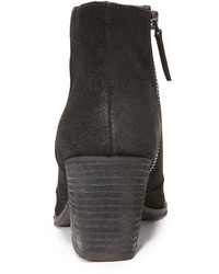 schwarze Wildleder Stiefeletten von Dolce Vita