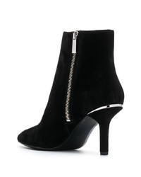 schwarze Wildleder Stiefeletten von Michael Kors Collection