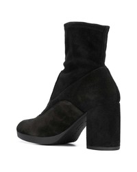 schwarze Wildleder Stiefeletten von Chie Mihara