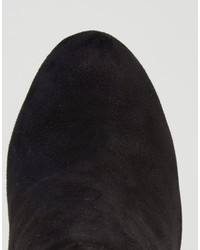 schwarze Wildleder Stiefeletten von Carvela