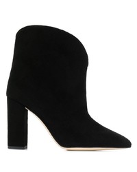 schwarze Wildleder Stiefeletten von Paris Texas