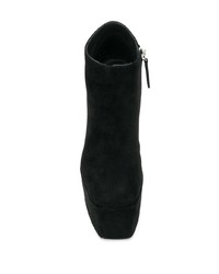 schwarze Wildleder Stiefeletten von Giuseppe Zanotti