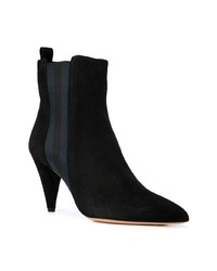 schwarze Wildleder Stiefeletten von Veronica Beard