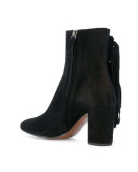 schwarze Wildleder Stiefeletten von Chloé