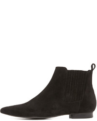 schwarze Wildleder Stiefeletten von H by Hudson