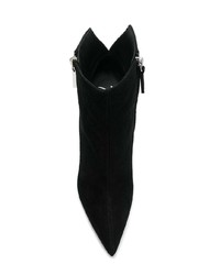 schwarze Wildleder Stiefeletten von Giuseppe Zanotti Design