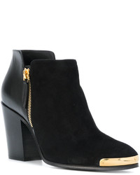 schwarze Wildleder Stiefeletten von Giuseppe Zanotti Design