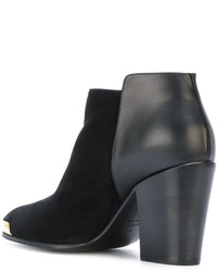 schwarze Wildleder Stiefeletten von Giuseppe Zanotti Design