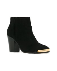 schwarze Wildleder Stiefeletten von Giuseppe Zanotti Design