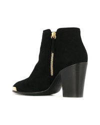 schwarze Wildleder Stiefeletten von Giuseppe Zanotti Design