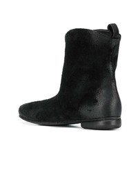 schwarze Wildleder Stiefeletten von Marsèll