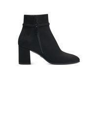 schwarze Wildleder Stiefeletten von Tamaris