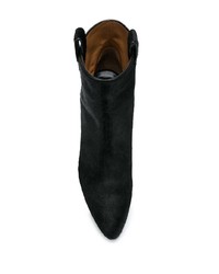 schwarze Wildleder Stiefeletten von Laurence Dacade