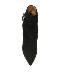 schwarze Wildleder Stiefeletten von Laurence Dacade