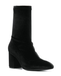 schwarze Wildleder Stiefeletten von Sonia Rykiel