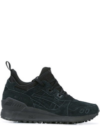 schwarze Wildleder Turnschuhe von Asics