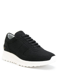 schwarze Wildleder Turnschuhe von Common Projects