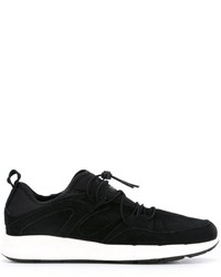 schwarze Wildleder Turnschuhe von Puma