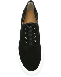 schwarze Wildleder Turnschuhe von Common Projects