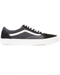 schwarze Wildleder Turnschuhe von Vans