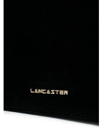 schwarze Wildleder Umhängetasche von Lancaster