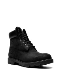 schwarze Wildlederarbeitsstiefel von Timberland