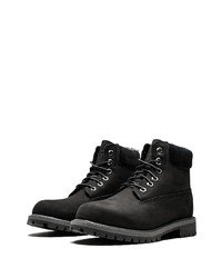 schwarze Wildlederarbeitsstiefel von Timberland