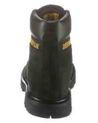 schwarze Wildlederarbeitsstiefel von Cat