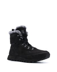 schwarze Wildlederarbeitsstiefel von Officine Creative