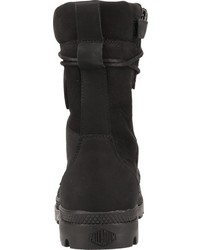 schwarze Wildlederarbeitsstiefel von Palladium