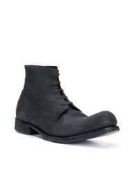 schwarze Wildlederfreizeitstiefel von A Diciannoveventitre