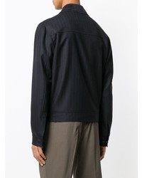 schwarze Shirtjacke aus Wildleder von Ermenegildo Zegna XXX