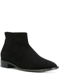 schwarze Wildlederstiefel von Giuseppe Zanotti Design