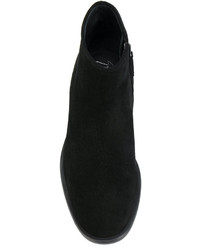 schwarze Wildlederstiefel von Giuseppe Zanotti Design