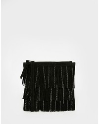 schwarze Wildledertaschen von Asos