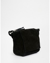 schwarze Wildledertaschen von Asos