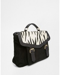 schwarze Wildledertaschen von Asos