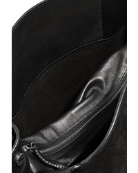 schwarze Wildledertaschen von The Row