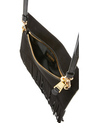 schwarze Wildledertaschen von Moschino