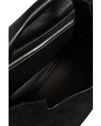 schwarze Wildledertaschen von The Row