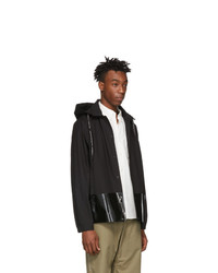 schwarze Windjacke von Moncler Genius