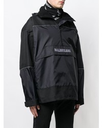 schwarze Windjacke von Balenciaga