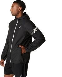 schwarze Windjacke von Asics