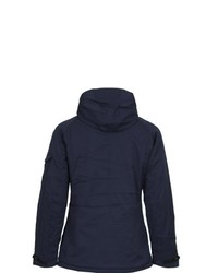 schwarze Windjacke von Bergson