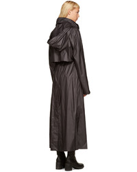 schwarze Windjacke von Ann Demeulemeester