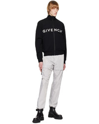 schwarze Windjacke von Givenchy