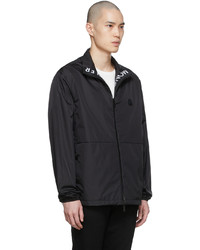 schwarze Windjacke von Moncler