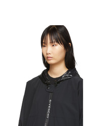 schwarze Windjacke von Givenchy